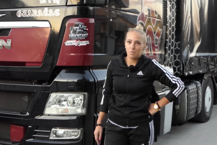 Samohrana majka Melisa (27) vozi šleper od 40 tona da prehrani kćerke (VIDEO)