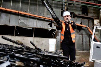 Uništeno 1.563 komada prikupljenog i zaplijenjenog oružja