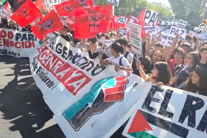 Protest studenata širom Španije za Palestinu i Globalnu flotilu Sumud