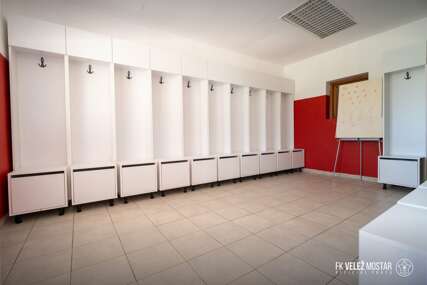 Renovirane svlačionice stadiona u Blagaju gdje Velež trenira
