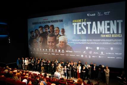 Film "Testament" za manje od mjesec dana pogledalo više od 100.000 gledalaca u BiH