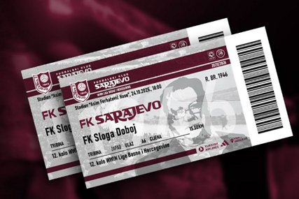 FK Sarajevo na još jedan način odao počast Halidu Bešliću, u prodaji ulaznice s njegovim likom