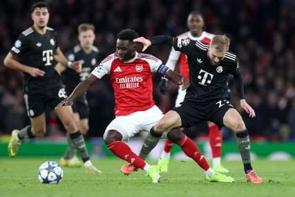 Arsenal u spektakularnom derbiju srušio Bayern i osamio se na vrhu tabele Lige prvaka