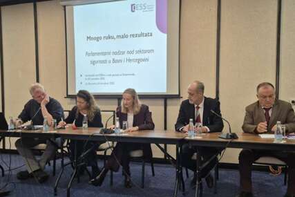 BiH se još suočava s ozbiljnim izazovima u oblasti parlamentarnog nadzora nad sektorom sigurnosti