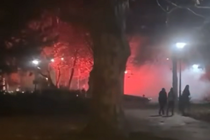 Žestok sukob navijača Crvene zvezde i Dinama u Vukovaru (VIDEO)