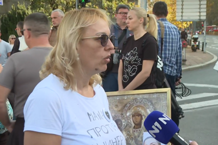 Majka jedne od žrtava pada nadstrešnice Dijana Hrka stupila u štrajk glađu