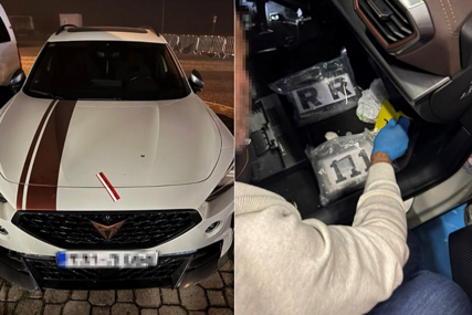 Granična policija BiH pronašla "štek": Bosanac u automobilu prevozio tri kilograma kokaina