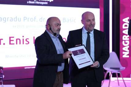Ministar Hasanović dobitnik glavne nagrade 'Prof.dr. Hiba Bašić'