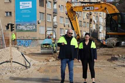 Ministar Šteta i načelnica Karić obišli radove na gradilištu Južne longitudinale