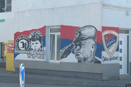 Tužilaštvo BiH odbilo provesti istragu o muralu Ratka Mladića: “Država ne štiti žrtve, već lik i 'djelo' ratnih zločinaca”
