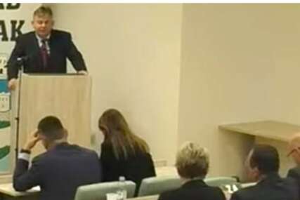 SVI MU SE SMIJU Pogledajte viralni govor HDZ-ovog političara o kojem će se dugo pričati...