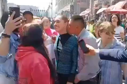 Incident u Meksiku: Poljubio predsjednicu Sheinbaum u vrat i pokušao da joj dodirne grudi (VIDEO)
