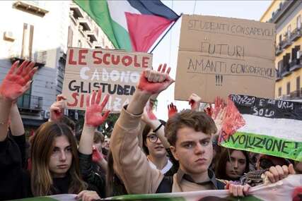 Studenti širom Italije protestovali protiv vlade premijerke Meloni
