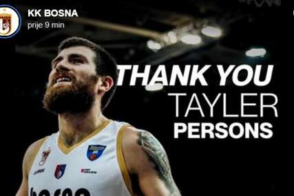 Tayler Persons i KK Bosna BH Telecom dogovorili sporazumni raskid ugovora