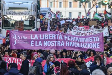Masovni protesti u Italiji protiv nasilja nad ženama