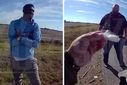 VIDEO Policajac otvorio kutiju za cigarete. Onda je bivšoj NBA zvijezdi stavio lisice