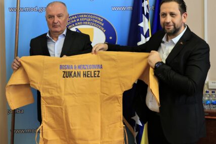 Ministar odbrane BiH Zukan Helez razgovarao s predstavnikom Taekwondo saveza FBiH