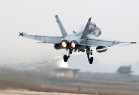 Španski F-18 srušio bespilotnu letjelicu iznad Rumunije
