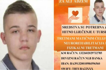 Za liječenje Alija Adžema iz Goražda potrebno 33.500 eura