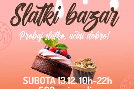 Pomozi.ba organizira "Slatki bazar" u Sarajevu: Zasladite dan i pomozite ljudima u potrebi