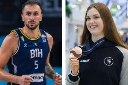 Najbolji sportisti BiH u 2025. su Lana Pudar i Edin Atić