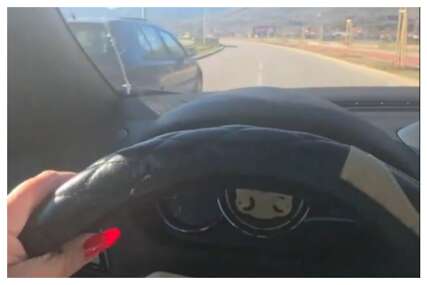 SNIMALA SVOJE LUDILO: Vozačica iz Mostara se hvalila divljaštvom od 134 km/h (VIDEO)