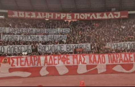 FOTO: INSTAGRAM/ULTRAS-SERBIA