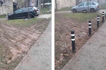 KRITIKA URODILA PLODOM Nadležni u Vogošći nadobudnim vozačima ukinuli divlji parking