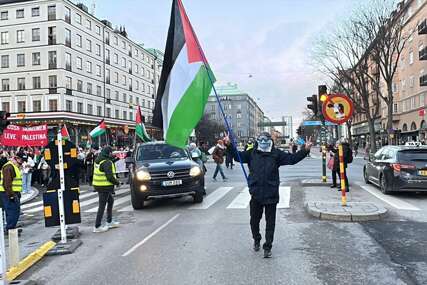 Švedski demonstranti osudili izraelsko kršenje primirja u Gazi