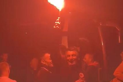 OSVANUO VIDEO Ibro Rahimić s bakljom proslavio bod u derbiju