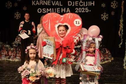 'Karneval dječjih osmijeha' u Konjicu okupio mališane iz više gradova