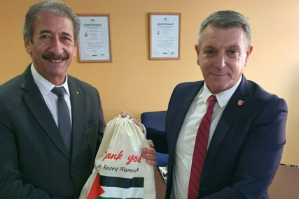 AMBASADOR PALESTINE POSJETIO ČAPLJINU: Zahvalio se Previšiću na nezavisnim i smjelim stavovima