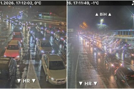 ALARMANTNO STANJE NA CESTAMA Kolaps na graničnim prijelazima, obustavljen saobraćaj za teretna vozila na više putnih pravaca