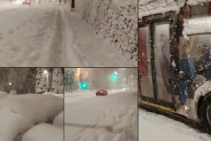 DOBRINJA POD SNIJEGOM Vozač autobusa poručio: Ako ne očiste, ovo nam je posljednja vožnja večeras