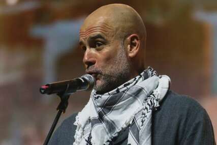 Guardiola s palestinskom kefijom oko vrata: Moćnici su kukavice