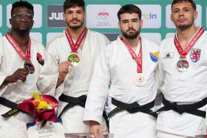 Mustafa Hebib osvojio medalju na Svjetskom kupu Casablanca Open u Maroku