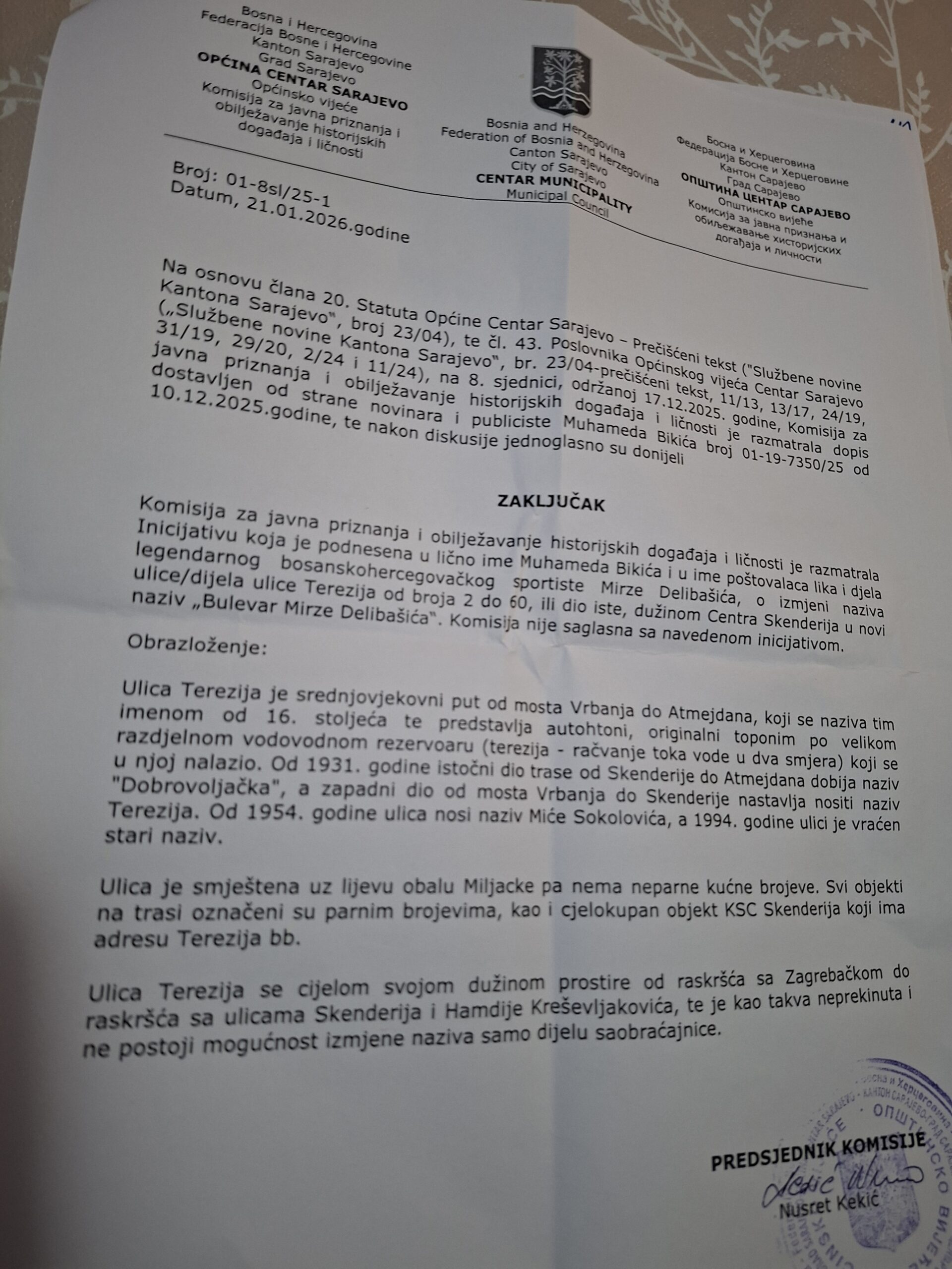 FOTO: USTUPLJENO BOSNAINFO