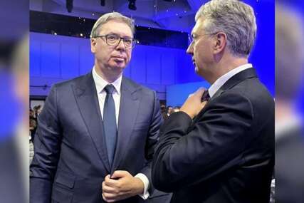 Vučić i Plenković u Davosu razgovarali o NIS-u i energetskoj sigurnosti