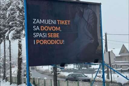 Bilbordi pozivaju na savijest: "Zamijeni tiket sa dovom, spasi sebe i porodicu"