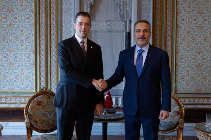 Đurić i Fidan u Istanbulu razgovarali o jačanju regionalne saradnje