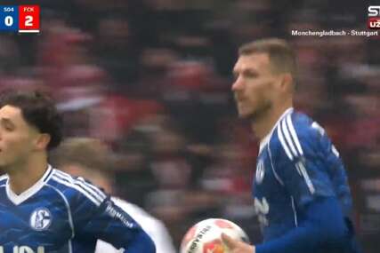 Odmah pogodio: Edin Džeko na debiju postigao gol za Schalke!