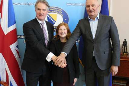 Helez primio ambasadora Reillyja i novu savjetnicu UK za reformu odbrane u BiH