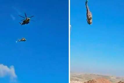(VIDEO) Snimljen pad izraelskog helikoptera Black Hawk