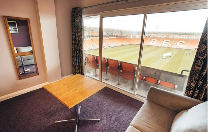 FOTO: BLACKPOOL FC STADIUM HOTEL