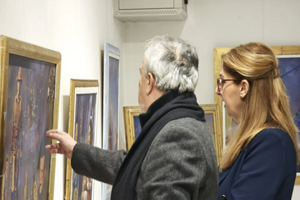 U Galeriji Općine Novi Grad otvorena izložba slika Nijaza Omerovića "Historija iluzija"