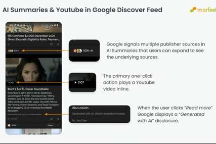 Google sada daje prednost YouTubeu i X-u u odnosu na izdavače na Discoveru