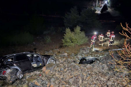 Nesreća na cesti Posušje - Jablanica: Vozilo sletjelo 30 metara niz strminu
