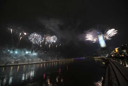 Beograd dočekao pravoslavnu Novu godinu uz vatromet i dronove