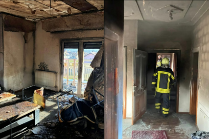 Izbio požar kod Kalesije, više osoba primljeno na UKC Tuzla