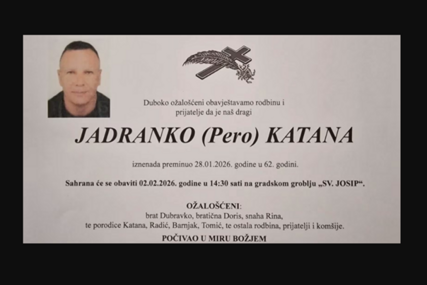 Preminuo poznati bh. novinar Jadranko Katana